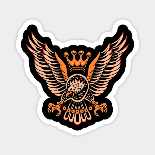 king eagle tattoo Magnet