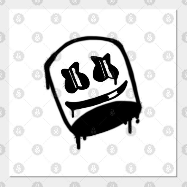 Mello Made It Right Marshmello Poster E Stampa Artistica Teepublic It