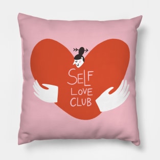 Self love club Pillow