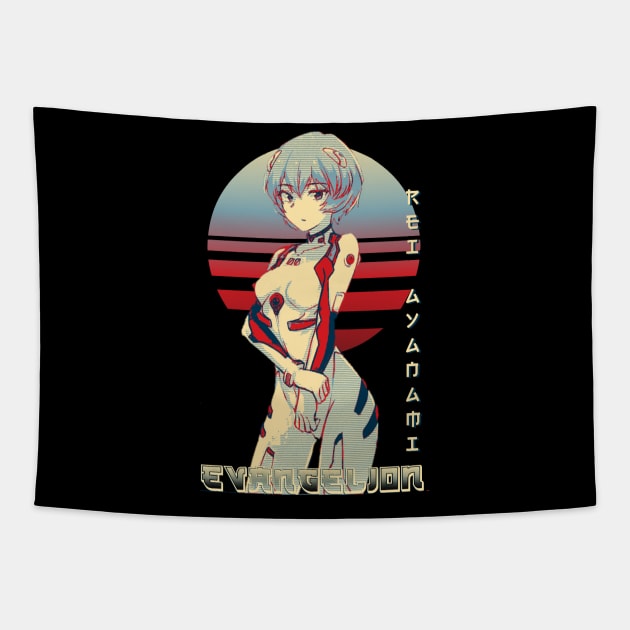 Rei Ayanami Tapestry by Retrostyle