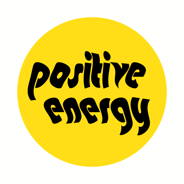 Positive Energy Hippie Yellow Quote by socialdilemma