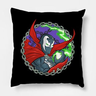 Red and black zombie Pillow