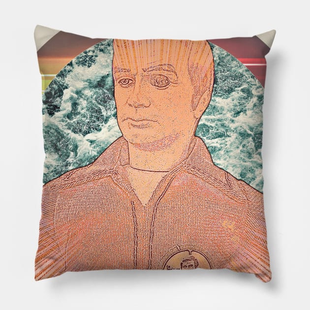 St. Steven of Bionica Pillow by NYCMikeWP