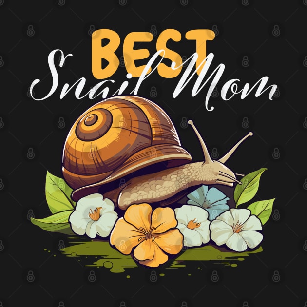 Best Snail Mom by Infinitee Shirts