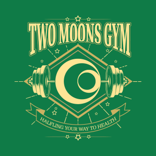 Two Moons Gym - Yellow T-Shirt