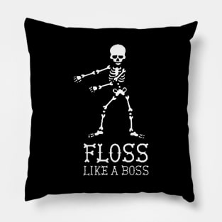 skull Like A Boss Pillow