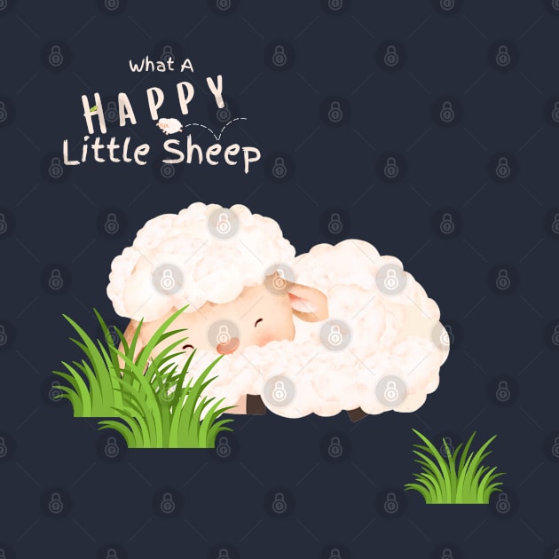 What A Happy Little Sheep | White Writing by Bread of Life Bakery & Blog