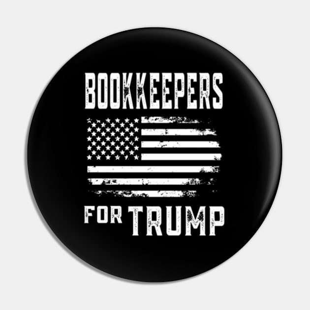 Bookkeepers For Trump Pin by lam-san-dan