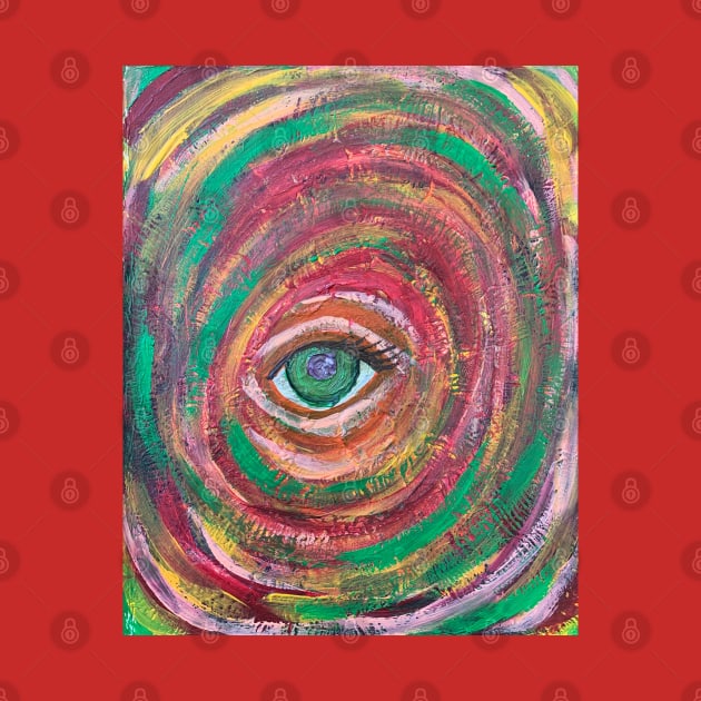 Abstract Eye by LuvbuzzArt