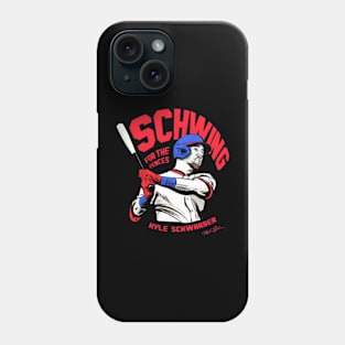 kyle schwarber Phone Case