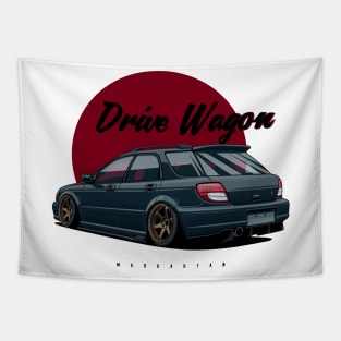 Drive Wagon Tapestry