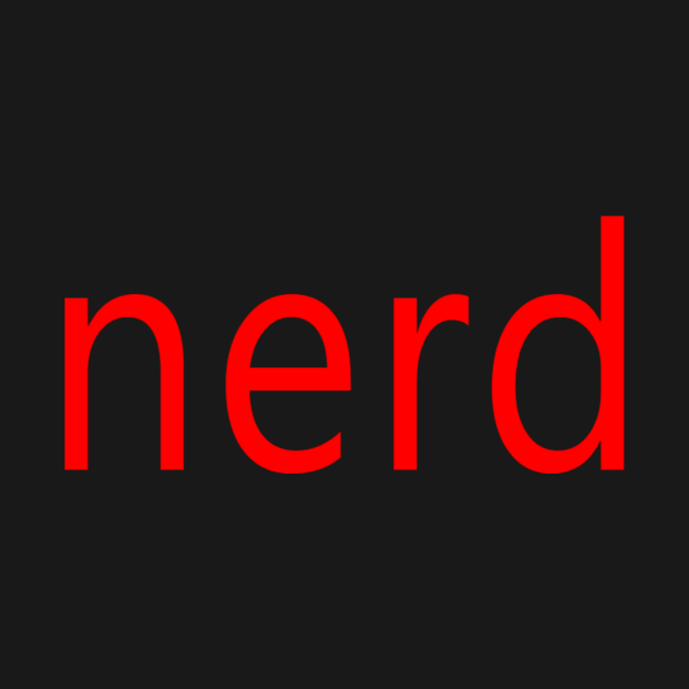 nerd by GeleHaas