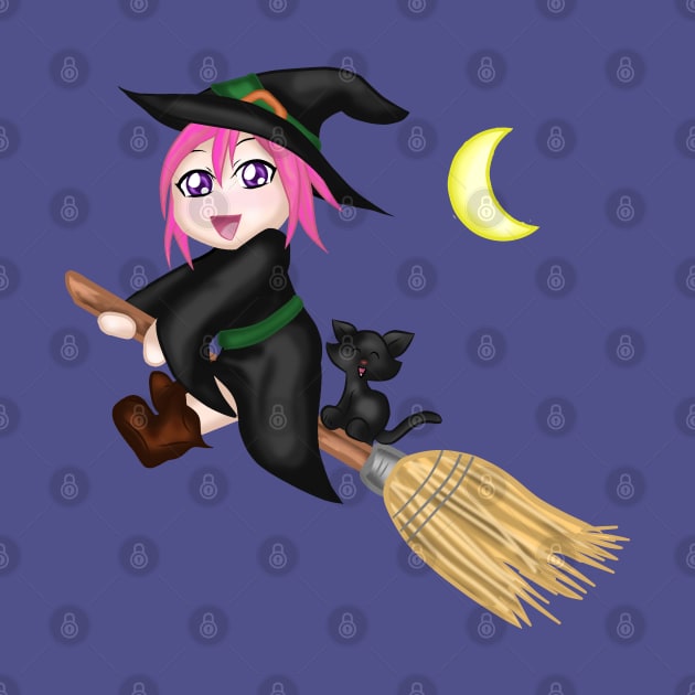 Cute Witch by SakuraDragon