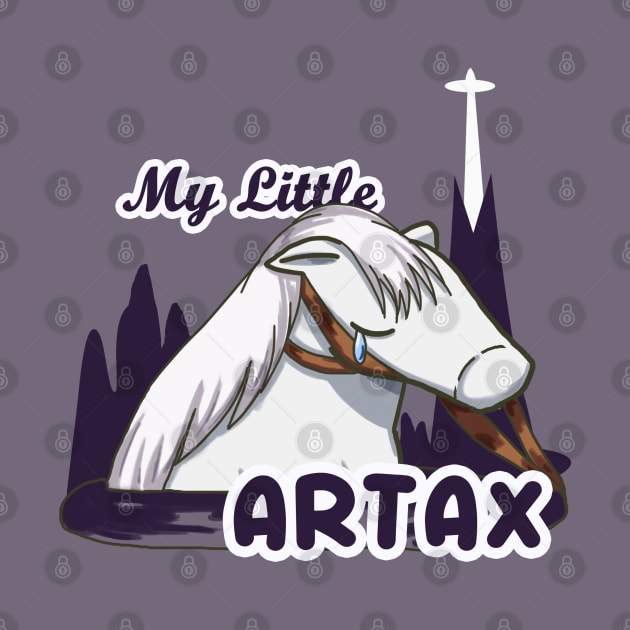 My Little Artax - Horse by Dearly Mu