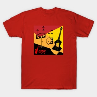 Band Tees for Men Vintage T Shirt Design Jazz Tee Shirt 