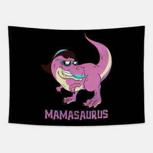 Mamasaurus T-Rex Mama Saurus Matching Dinosaur Tapestry