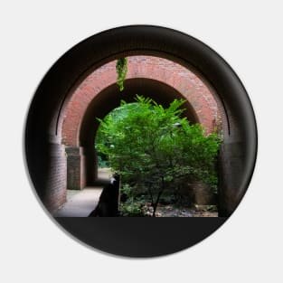 Tree in a Tunnel - Williamsburg, Virginia Pin