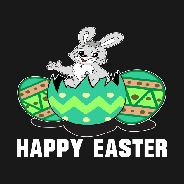 happy Easter bunny by creativeminds