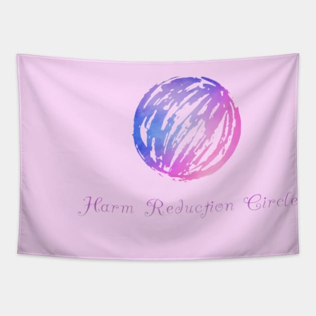 Harm Reduction Circle Tapestry by Harm Reduction Circle