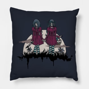 Beware...Creepy Girls Pillow