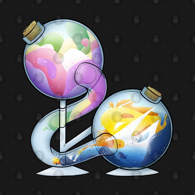 Genderfae And Aroace Pride Potion by Qur0w