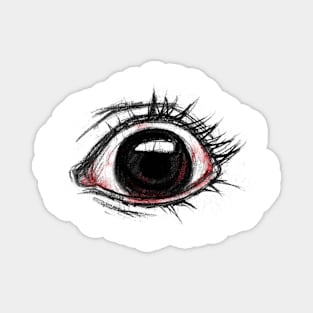 Wide Eye Halloween Magnet