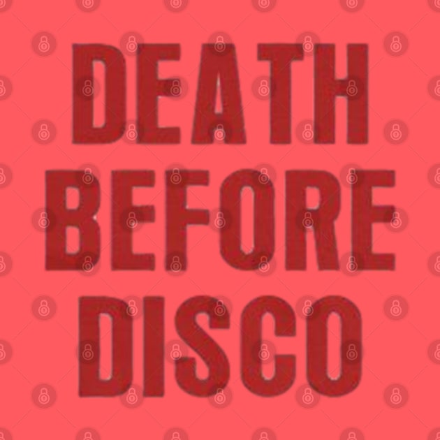 Death before Disco by jordan5L