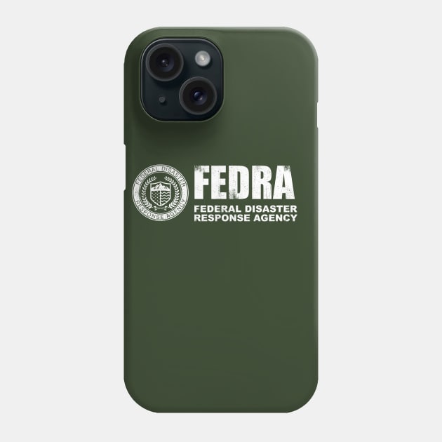 FEDRA Logo - TLOU Distressed style Phone Case by wookiemike