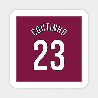 Coutinho 23 Home Kit - 22/23 Season Magnet