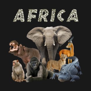 Africa Wildnes Gift Tshirt T-Shirt