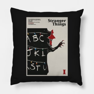 Stranger Things Season 1 Poster Art Pillow