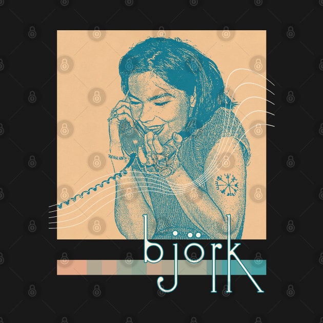 Björk  >>  Aesthetic Fan Art Design by unknown_pleasures