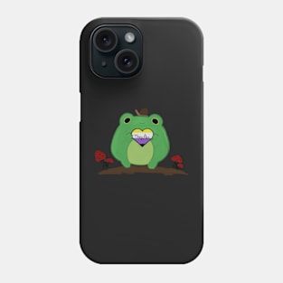 Pronoun Frog They He Nonbinary Phone Case