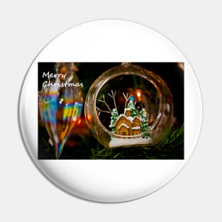 Christmas Xmas Tree Bauble Decoration Pin