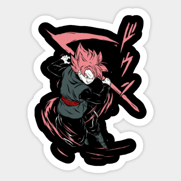 Black Goku - Dragonball Z - Sticker | TeePublic Black Goku - Dragonball Z - Sticker | TeePublic