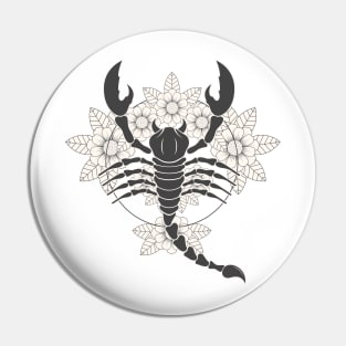 Scorpio Zodiac Sign Pin