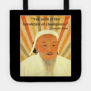 Yak Milk Is The Breakfast of Champions Tote