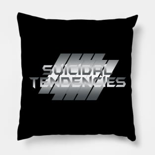 Metallic illustration Suicidal Tendencies Pillow