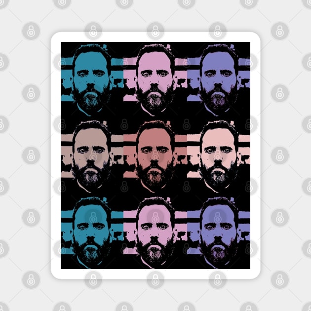 Jack Smith - Pop Art - Magnet by Tainted