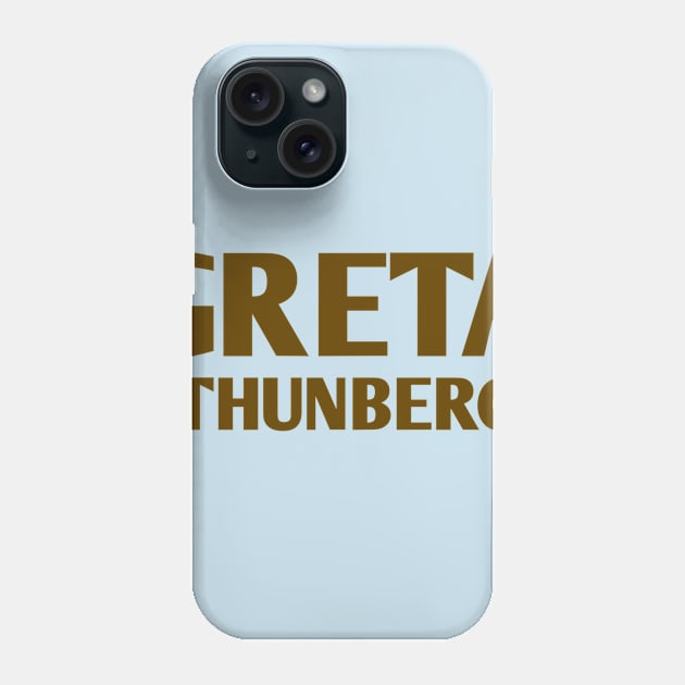 greta thunberg hero_tshirt Phone Case by DavidAdel