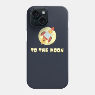 To the Moon - Bitcoin Phone Case