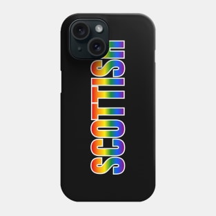 Rainbow Scottish LGBTQ Pride Phone Case