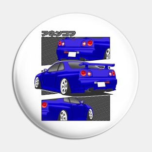 Nissan Skilyne GT-R r34 Pin