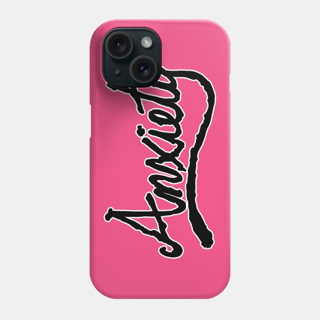 anxiety Phone Case by bobgoodallart