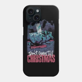 dont open till christmas Phone Case