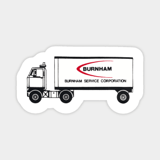 Burnham Service Corporation Truck Magnet