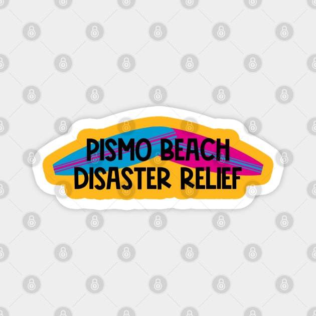 Pismo Beach Magnet by CaffeinatedWhims