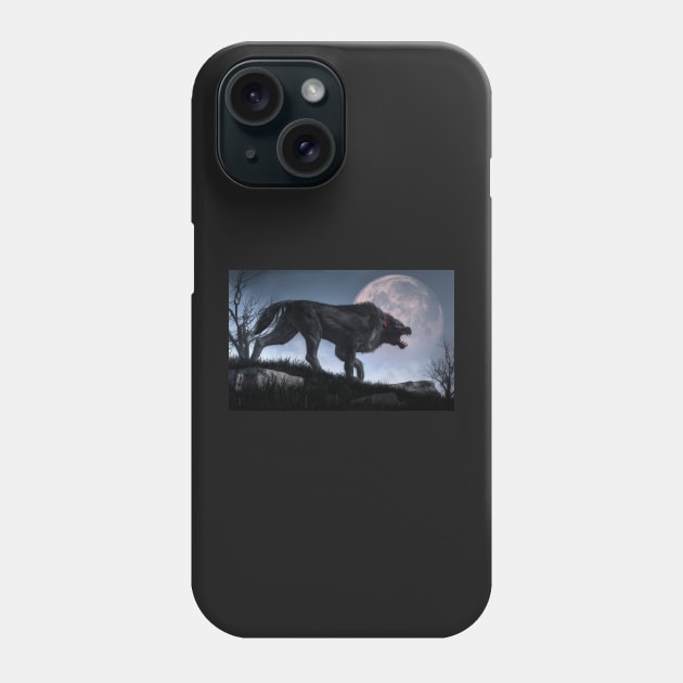 Barghest Phone Case by DanielEskridge