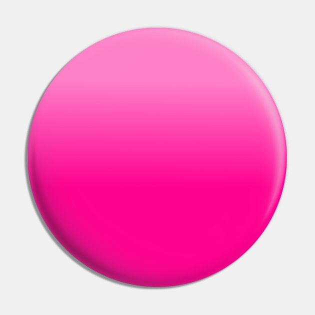 Vibrant Hot Pink Ombre Gradient Pin by squeakyricardo