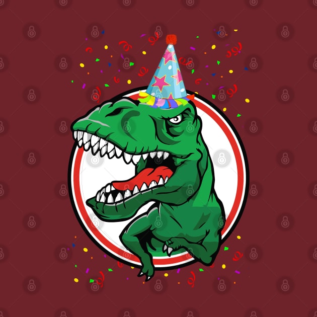 T-REX BIRTHDAY PARTY by GeekCastle